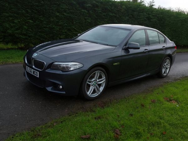 BMW 5-Series Saloon, Diesel, 2012, Black