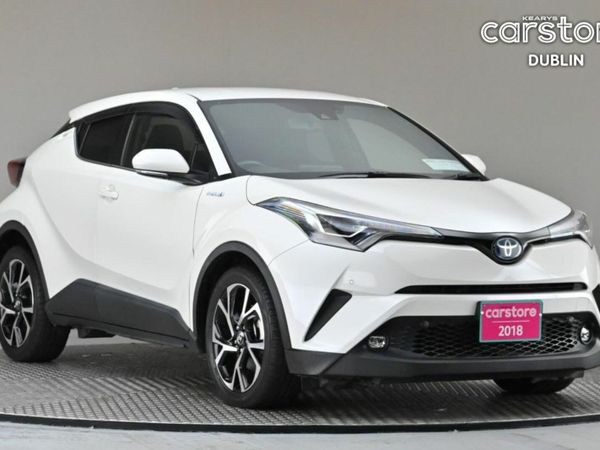 Toyota C-HR SUV, Petrol Hybrid, 2018, White