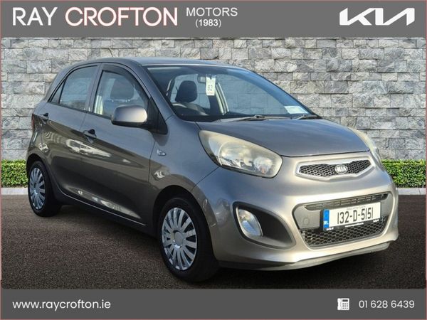 Kia Picanto Hatchback, Petrol, 2013, Silver