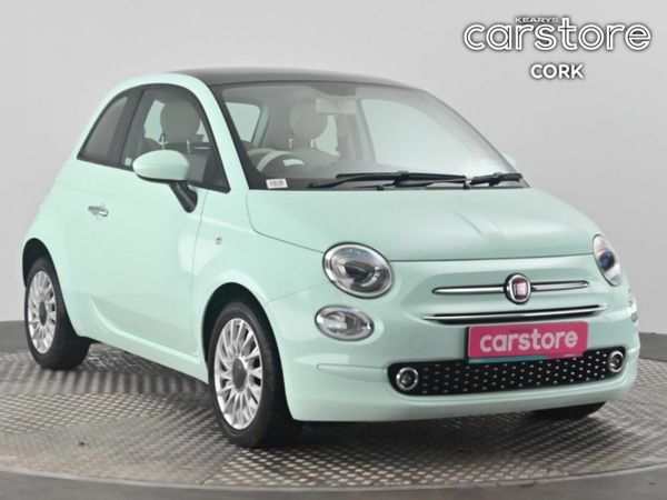 Fiat 500 Hatchback, Petrol, 2021, Green