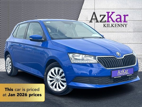 Skoda Fabia Hatchback, Petrol, 2021, Blue