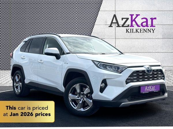 Toyota RAV4 SUV, Petrol, 2019, White