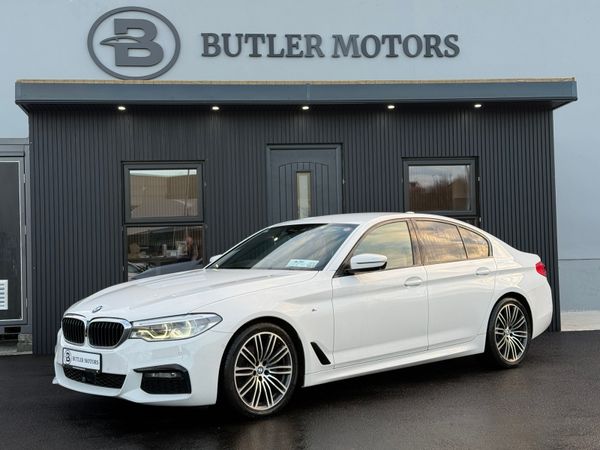 BMW 5-Series Saloon, Diesel, 2019, White