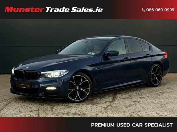 BMW 5-Series Saloon, Diesel, 2019, Blue