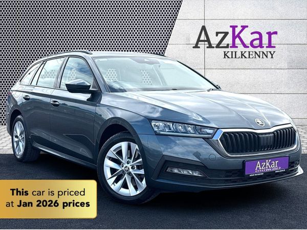 Skoda Octavia Estate, Petrol Plug-in Hybrid, 2022, Grey