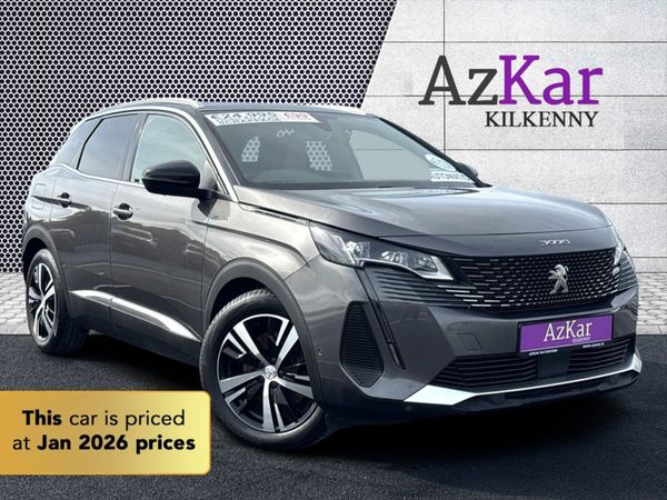 Peugeot 3008 SUV, Petrol Plug-in Hybrid, 2021, Grey
