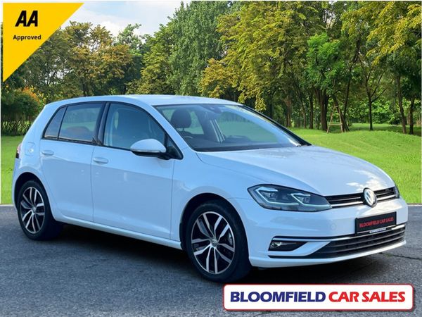 Volkswagen Golf Hatchback, Petrol, 2019, White