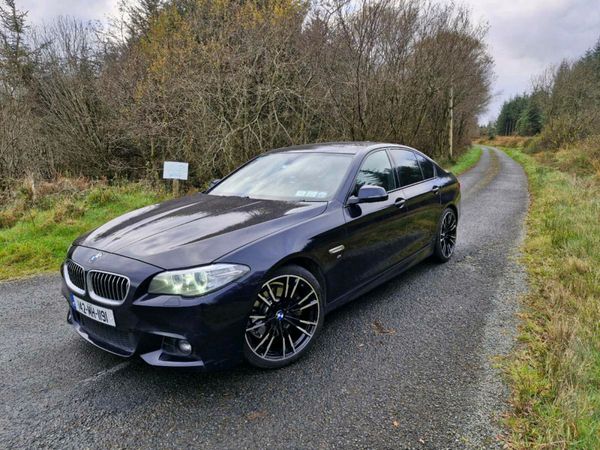 BMW 5-Series Saloon, Diesel, 2014, Black