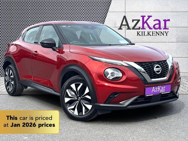 Nissan Juke SUV, Petrol, 2021, Red