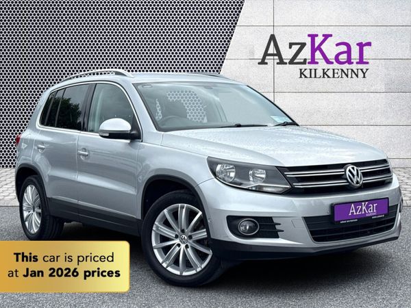 Volkswagen Tiguan SUV, Diesel, 2016, Silver