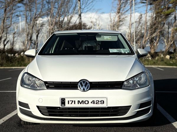 Volkswagen Golf Hatchback, Diesel, 2017, White