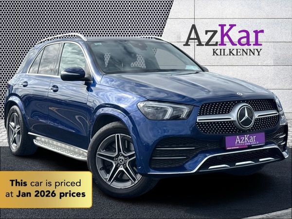 Mercedes-Benz GLE SUV, Petrol Plug-in Hybrid, 2020, Blue