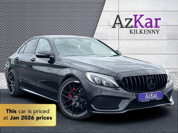 Mercedes-Benz C-Class Saloon, Diesel, 2018, Black