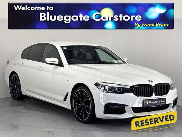 BMW 5-Series Saloon, Diesel, 2020, White