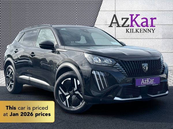 Peugeot 2008 Hatchback, Petrol, 2023, Black
