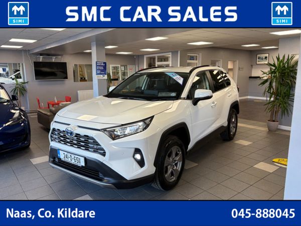 Toyota RAV4 SUV, Petrol Hybrid, 2024, White