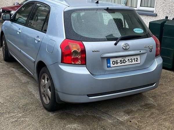 Toyota Corolla Hatchback, Diesel, 2006, Blue