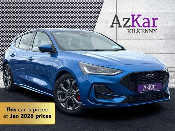 Ford Focus Hatchback, Petrol, 2023, Blue