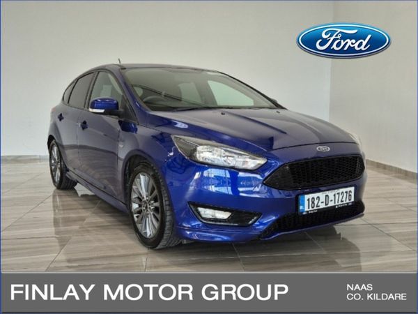 Ford Focus Hatchback, Petrol, 2018, Blue