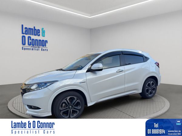 Honda Vezel SUV, Petrol Hybrid, 2017, White
