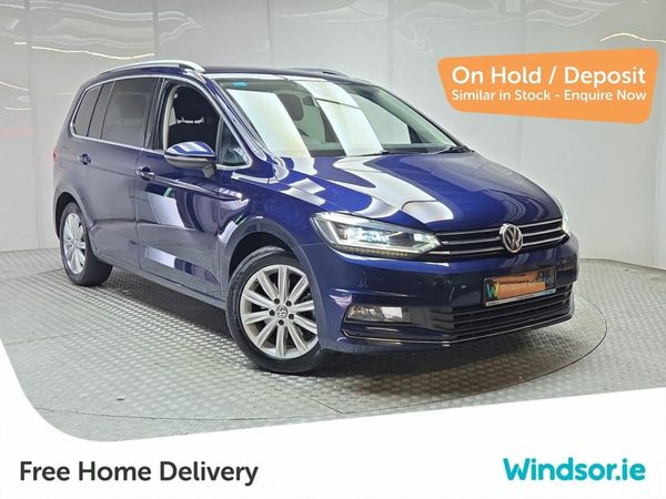 Volkswagen Touran MPV, Petrol, 2017, Blue