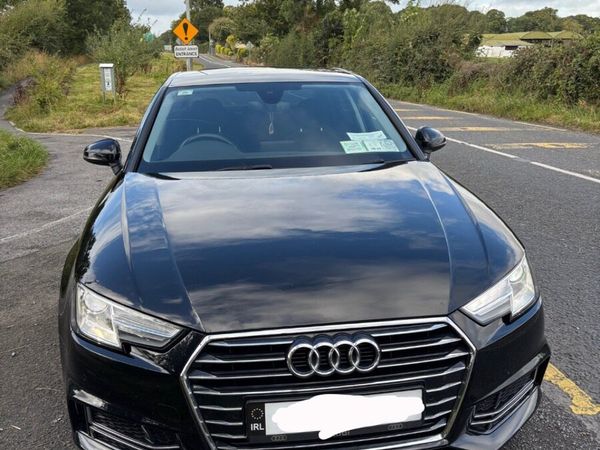 Audi A4 Saloon, Diesel, 2019, Black