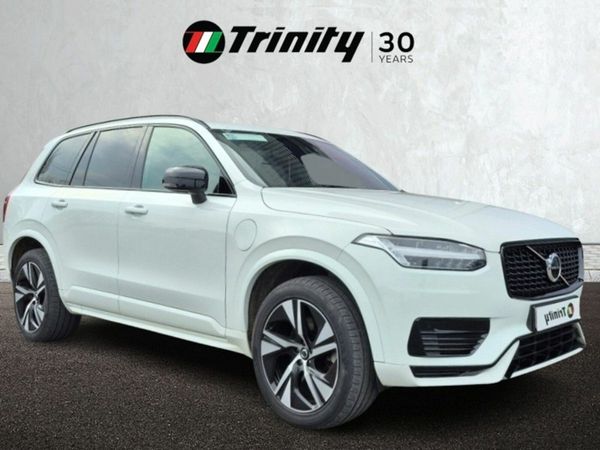Volvo XC90 SUV, Petrol Plug-in Hybrid, 2022, White