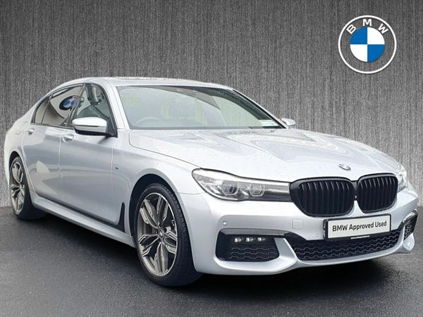 BMW 7-Series Saloon, Diesel, 2018, Silver