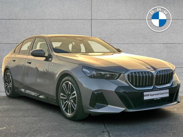 BMW 5-Series Saloon, Petrol Plug-in Hybrid, 2025, Grey