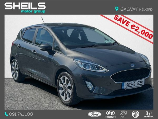 Ford Fiesta Hatchback, Petrol, 2020, Grey