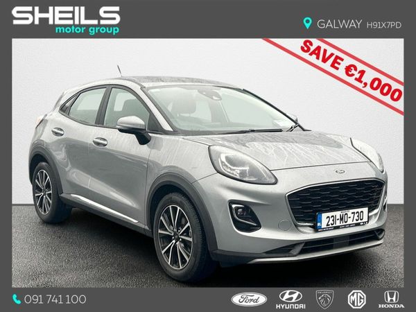 Ford Puma MPV, Petrol Hybrid, 2023, Grey