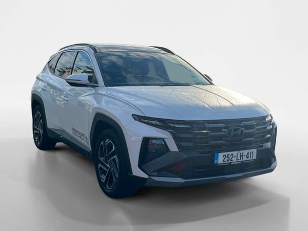 Hyundai Tucson SUV, Petrol Plug-in Hybrid, 2025, White