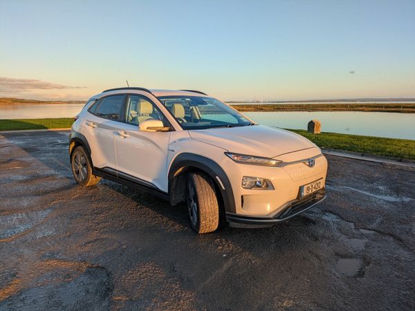 Hyundai KONA MPV, Electric, 2019, White