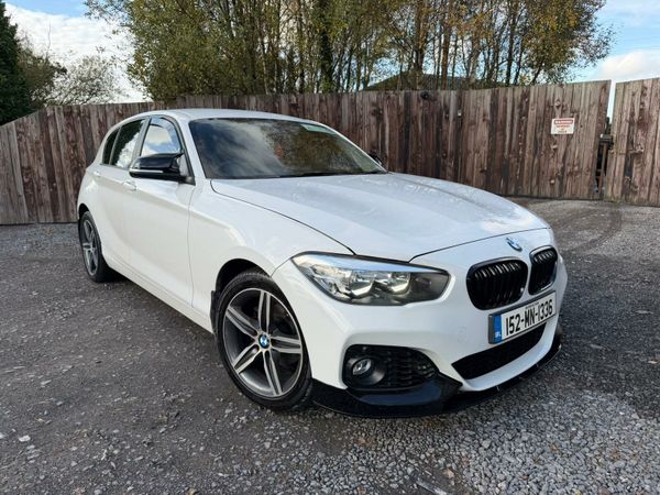 BMW 1-Series Hatchback, Diesel, 2015, White