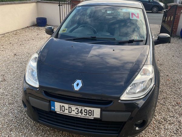 Renault Clio Hatchback, Ethanol Petrol, 2010, Black