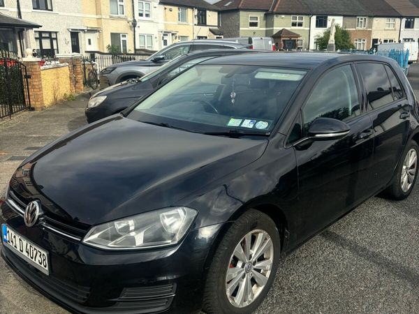 Volkswagen Golf Hatchback, Diesel, 2014, Black