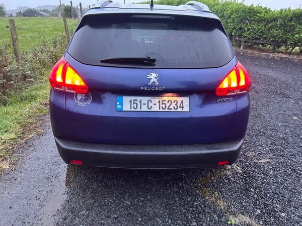 Peugeot 2008 SUV, Diesel, 2015, Blue