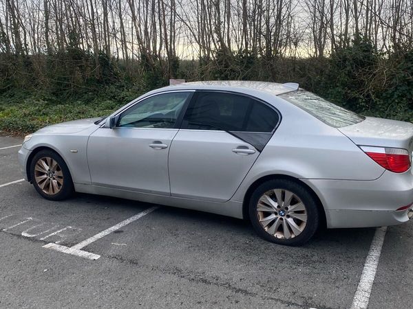 BMW 5-Series Saloon, Diesel, 2007, Silver