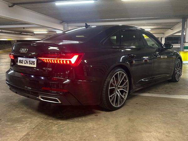 Audi A6 Saloon, Diesel, 2018, Black