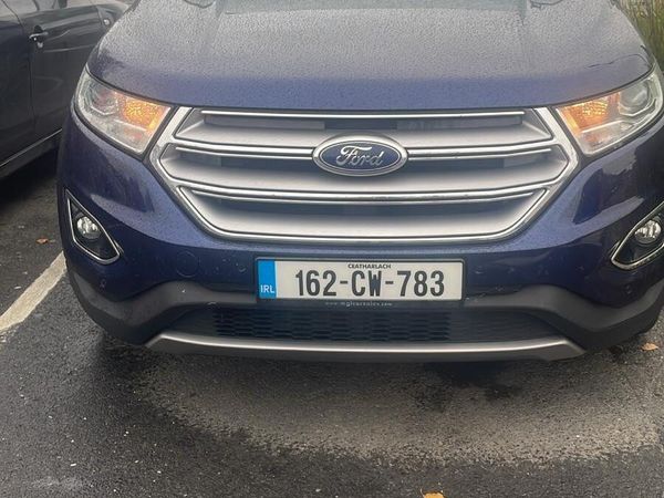 Ford Edge SUV, Diesel, 2016, Blue