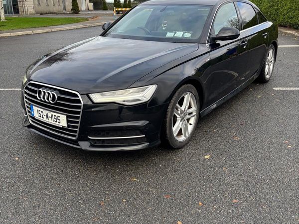 Audi A6 Saloon, Diesel, 2015, Black