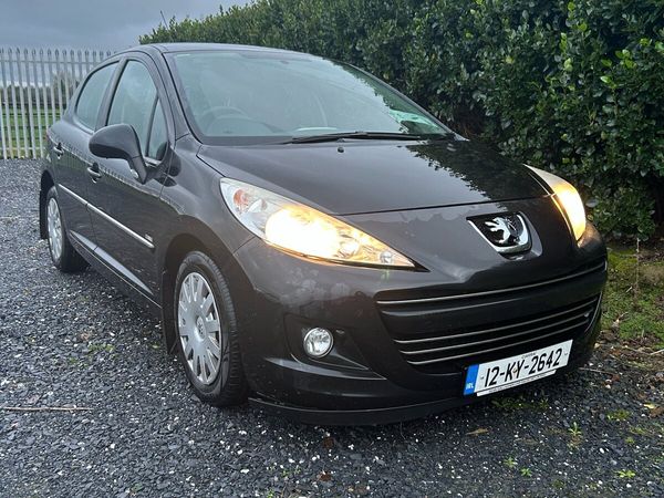 Peugeot 207 Hatchback, Diesel, 2012, Black