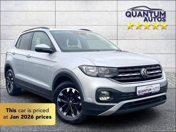 Volkswagen T-Cross SUV, Petrol, 2022, Grey
