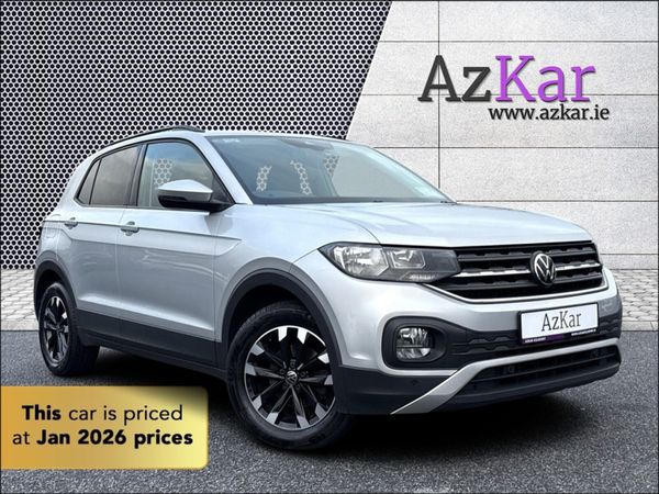 Volkswagen T-Cross SUV, Petrol, 2022, Grey