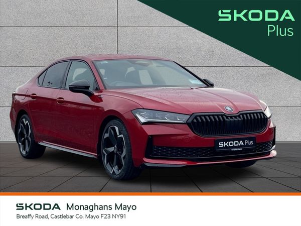 Skoda Superb Saloon, Diesel, 2025, Red