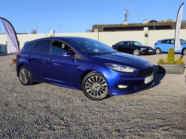 Ford Focus Hatchback, Petrol, 2017, Blue