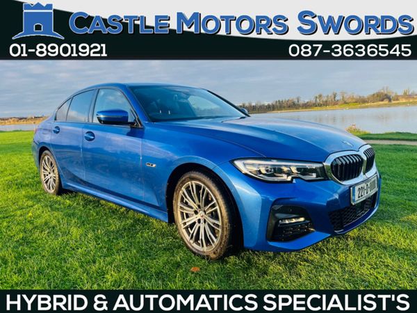 BMW 3-Series Saloon, Petrol Hybrid, 2022, Blue