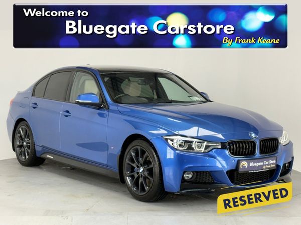 BMW 3-Series Saloon, Petrol Plug-in Hybrid, 2017, Blue