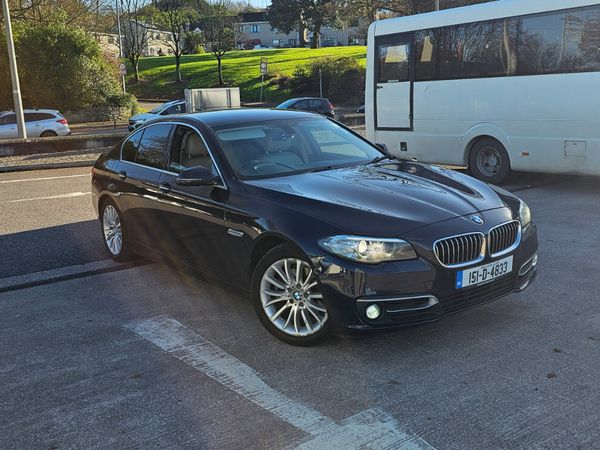BMW 5-Series Saloon, Diesel, 2015, Blue