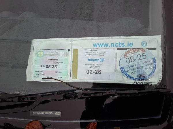 Ford Fusion Hatchback, Petrol, 2008, Silver